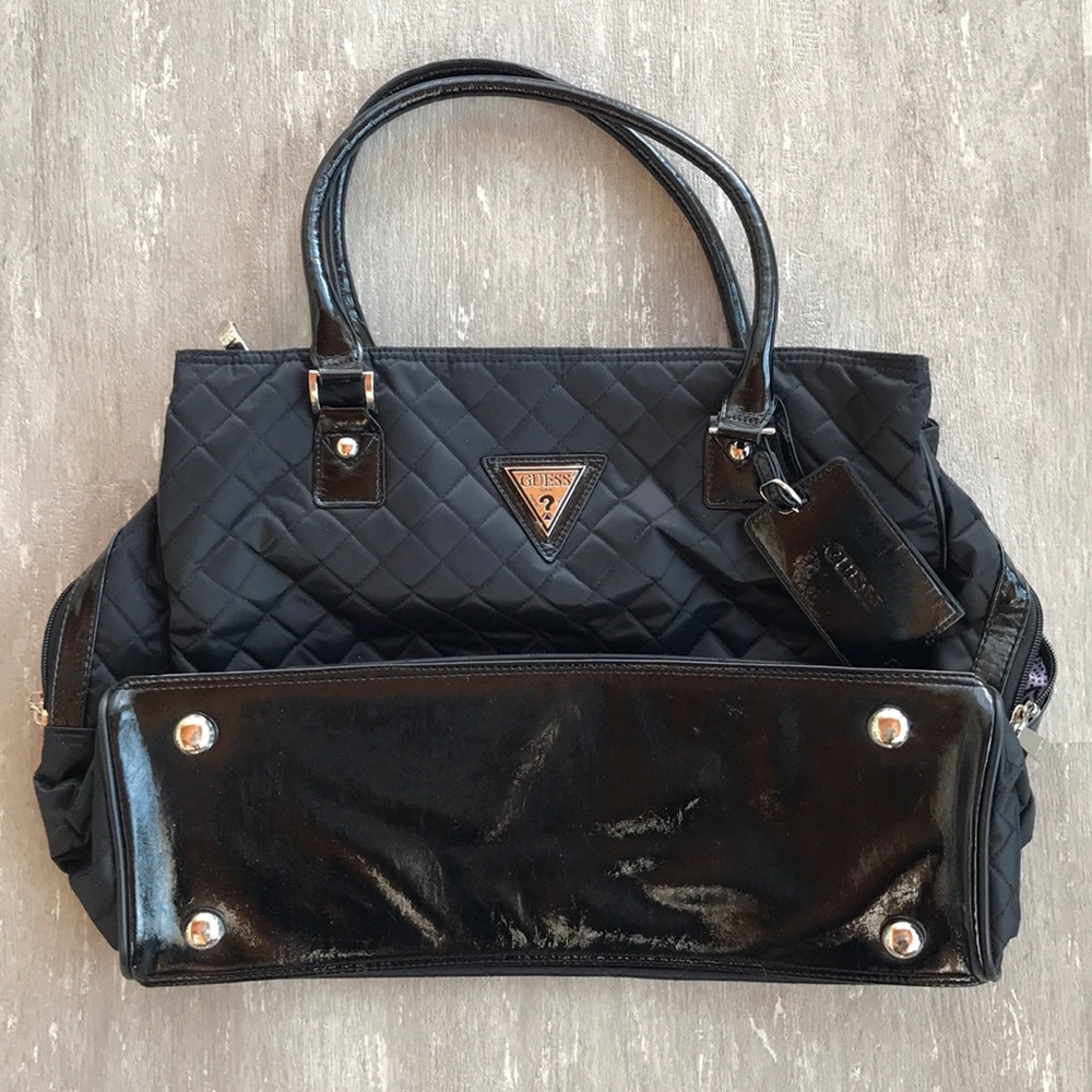 Quilted Guess travel Bag